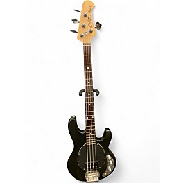 Used Sterling by Music Man Ray4 transparent black Electric Bass Guitar