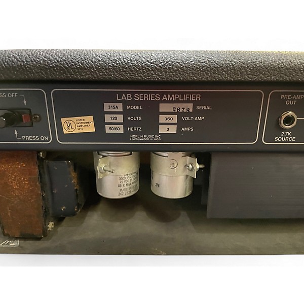 Vintage 1980s Lab Series L2 Model 315A Bass Amp Head