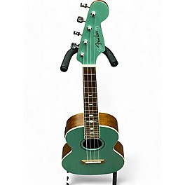 Used Fender Dhani Harrison uke Mint Green Ukulele