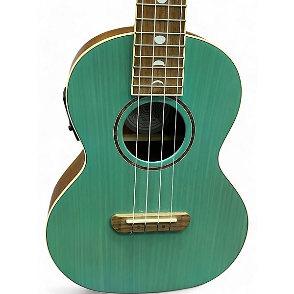 Used Fender Dhani Harrison uke Mint Green Ukulele