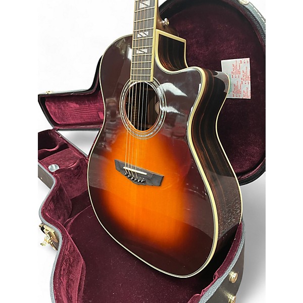 Used D'Angelico DAEG200 2 Color Sunburst Acoustic Electric Guitar