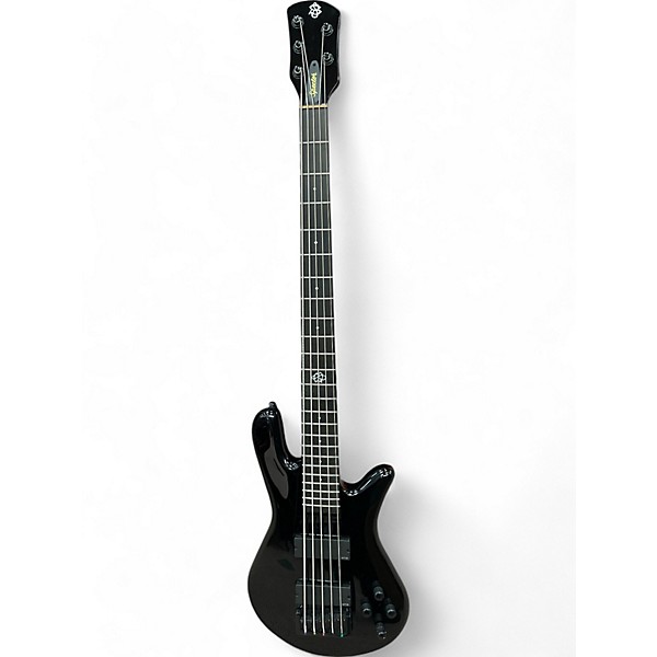 Used Spector Ethos HP 5 Gloss black Electric Bass Guitar