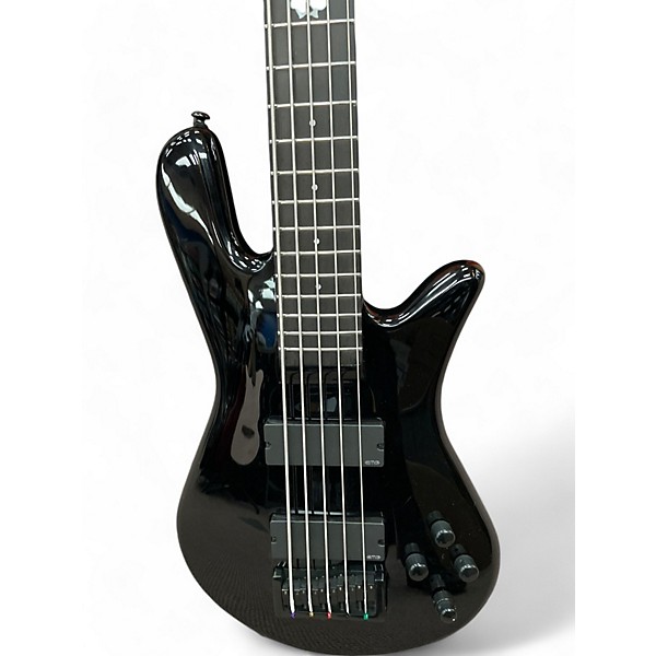 Used Spector Ethos HP 5 Gloss black Electric Bass Guitar