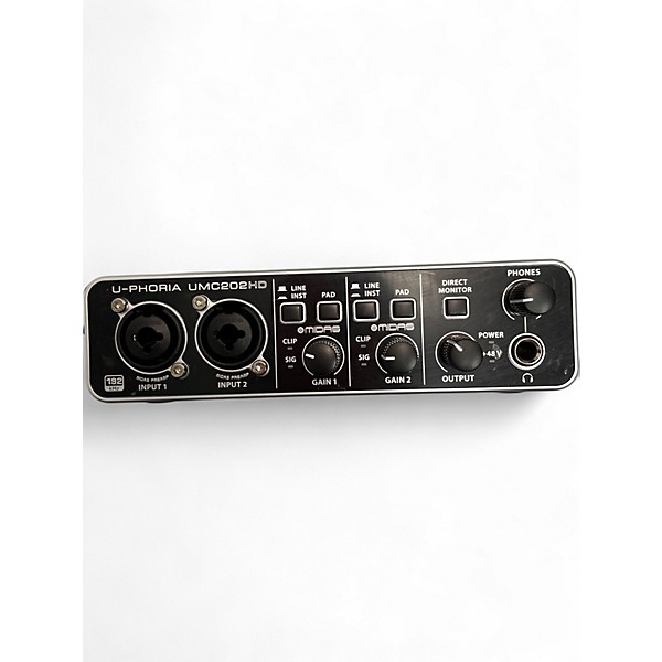 Used Behringer U-Phoria UMC202HD Audio Interface