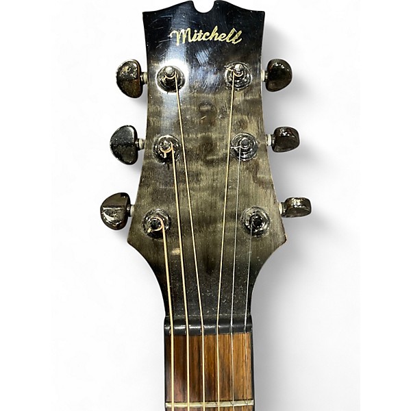 Used Mitchell MX420 MIDNIGHT EDGE BURST Acoustic Electric Guitar
