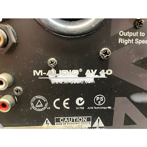 Used M-Audio AV40 Powered Monitor