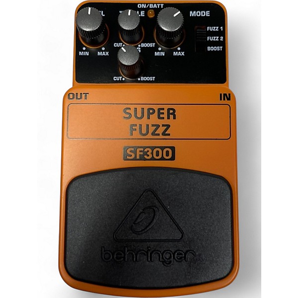 Used Behringer SF300 Super Fuzz Effect Pedal