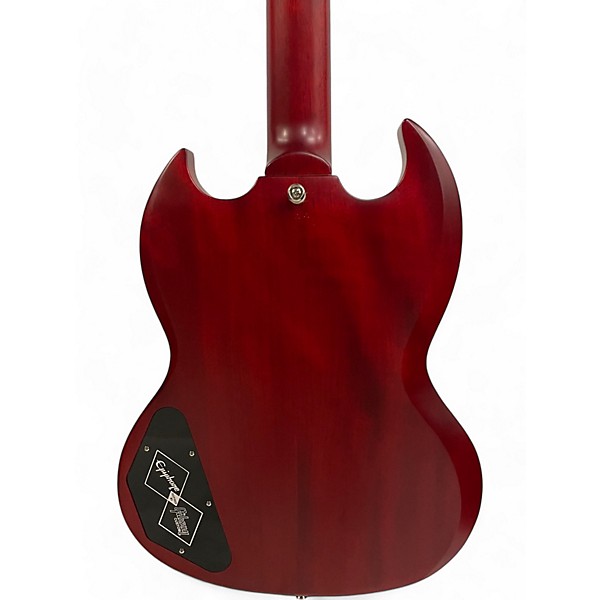 Used Epiphone 50th Anniversary 1961 Reissue SG Special Heritage Cherry Solid Body Electric Guitar