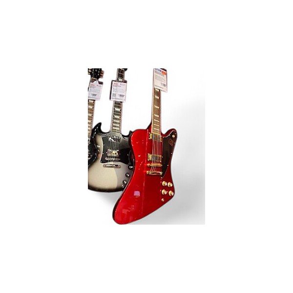 Used 2024 Epiphone firebird gibson inspired exclusive edition ruby red Solid Body Electric Guitar