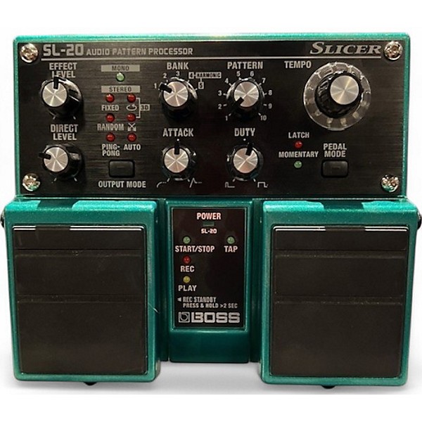 Used BOSS SL20 Slicer Twin Pedal