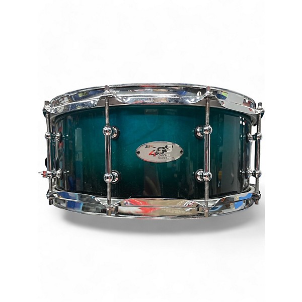 Used SPL 14in 468 Series Turquoise Drum