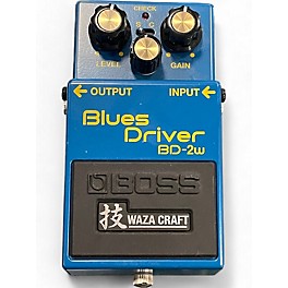 Used BOSS BD2W Blues Driver Waza Craft Effect Pedal