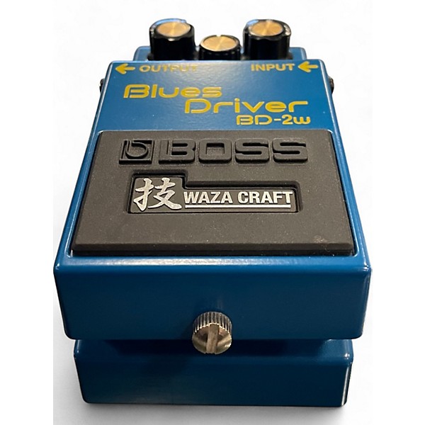 Used BOSS BD2W Blues Driver Waza Craft Effect Pedal