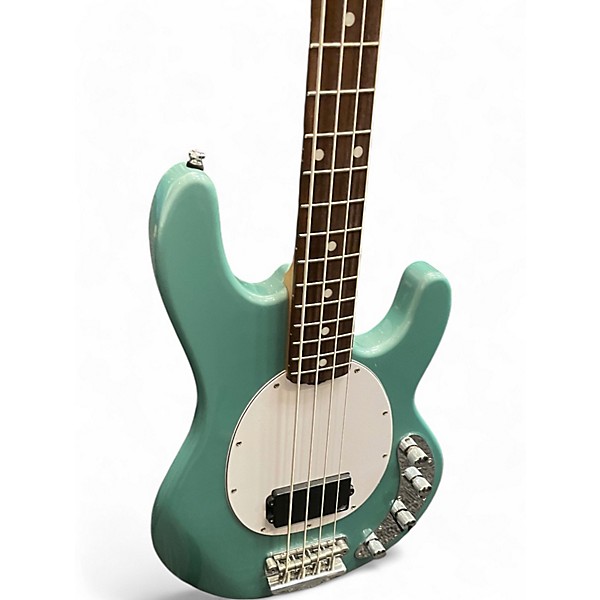 Used 2024 Sterling by Music Man Ray34 Dorado Green Electric Bass Guitar