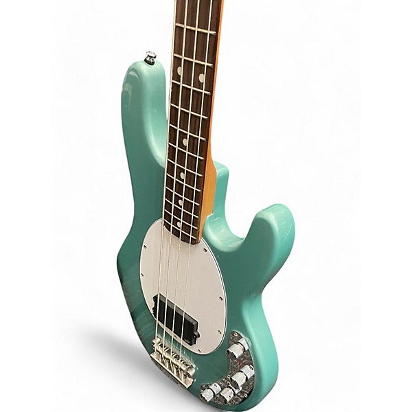 Used 2024 Sterling by Music Man Ray34 Dorado Green Electric Bass Guitar