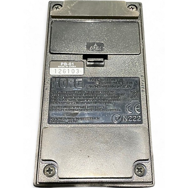 Used KORG PB01 Pitchblack Chromatic Tuner Pedal