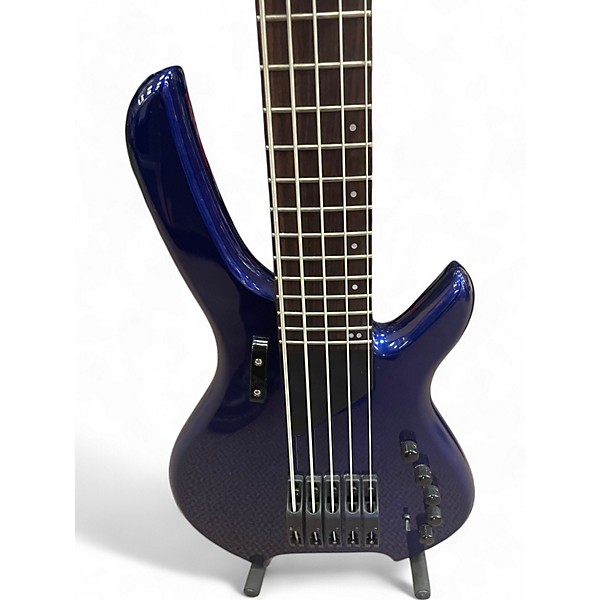 Used Willcox lightwave sabre blue Electric Bass Guitar