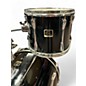 Used Yamaha 4 Piece Stage Custom Black Drum Kit