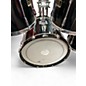 Used Yamaha 4 Piece Stage Custom Black Drum Kit