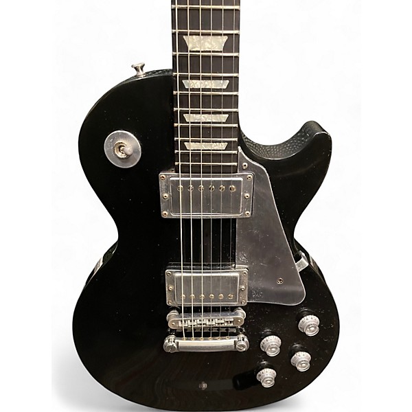 Used Gibson LES PAUL STUDIO PLATINUM Ebony Solid Body Electric Guitar