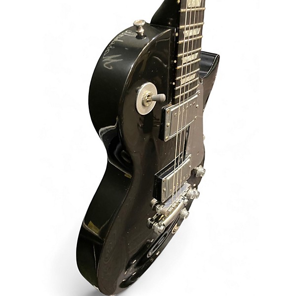 Used Gibson LES PAUL STUDIO PLATINUM Ebony Solid Body Electric Guitar