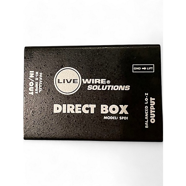 Used Livewire SPDI Direct Box Direct Box