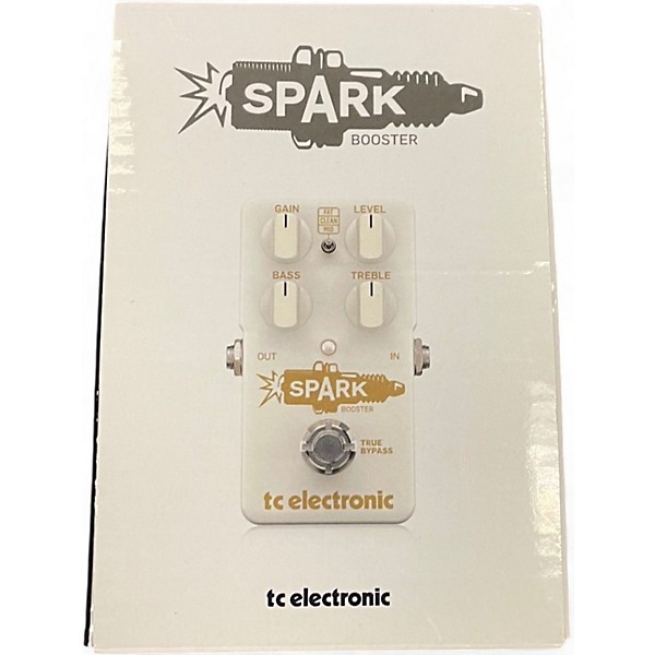 Used TC Electronic Spark Booster Effect Pedal