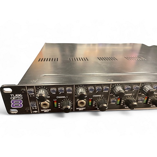 Used Art TUBEOPTO 8-Channel Rackmount Microphone Preamp with ADAT  Microphone Preamp