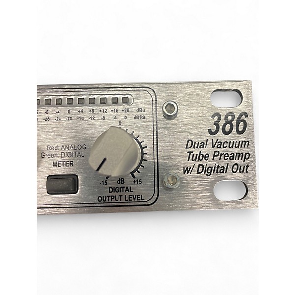 Used dbx 386 Dual-Vacuum Tube Microphone Preamp