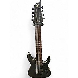 Used ESP H308 8-String Black Solid Body Electric Guitar