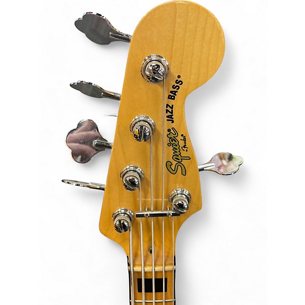 Used Squier Classic Vibe '70s Jazz Bass V Natural Electric Bass Guitar