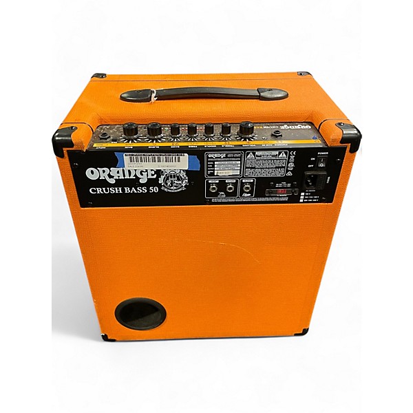 Used Orange Amplifiers Crush Bass 50 Bass Combo Amp