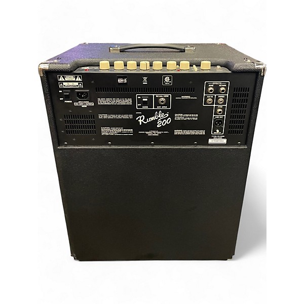 Used Fender Rumble V3 200W Bass Amp Head