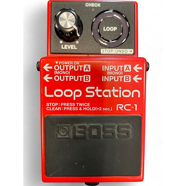 Used BOSS RC1 Loop Station Pedal