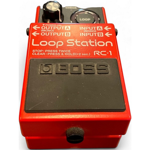 Used BOSS RC1 Loop Station Pedal