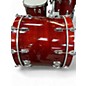 Vintage 1988 Ludwig 4 Piece Super Classic Candy Apple Red Drum Kit