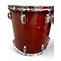 Vintage 1988 Ludwig 4 Piece Super Classic Candy Apple Red Drum Kit