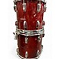 Vintage 1988 Ludwig 4 Piece Super Classic Candy Apple Red Drum Kit