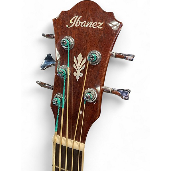 Used Ibanez AE Natural Acoustic Bass Guitar