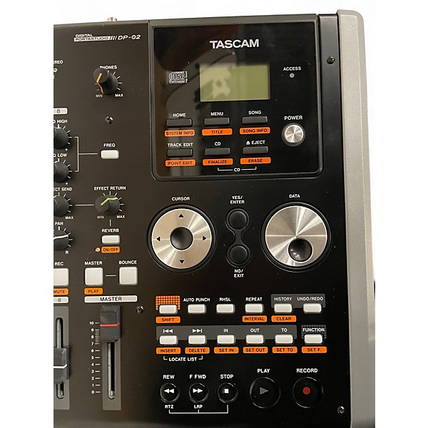 Used TASCAM DP02 MultiTrack Recorder