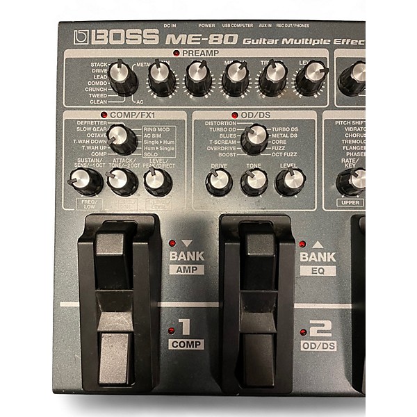 Used BOSS ME80 Guitar Multi Effect Processor