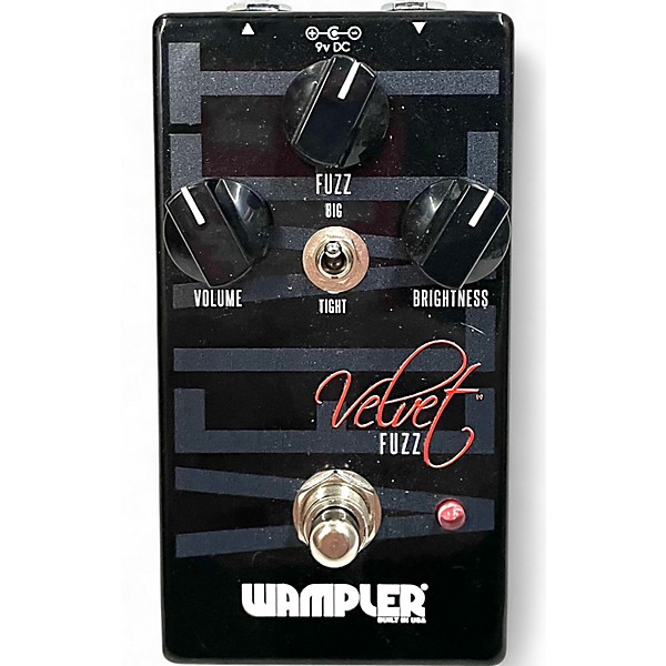 Used Wampler Velvet Fuzz Effect Pedal