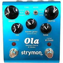 Used Strymon Ola dBucket Chorus and Vibrato Effect Pedal