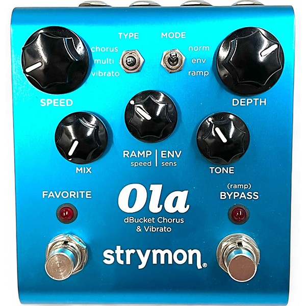 Used Strymon Ola dBucket Chorus and Vibrato Effect Pedal