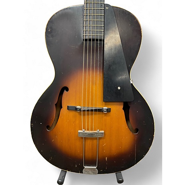 Vintage 1937 Vega C-20 ARCHTOP Sunburst Acoustic Guitar