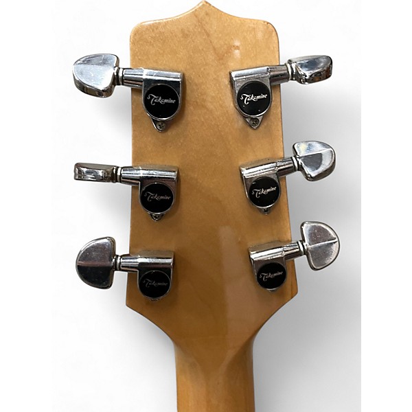 Used Takamine EF350 Natural MAPLE Acoustic Electric Guitar