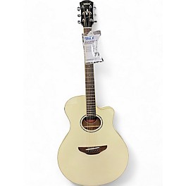 Used 2023 Yamaha APX600 Antique Ivory Acoustic Electric Guitar