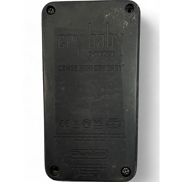 Used Dunlop CBM95 Cry Baby Mini Wah Effect Pedal