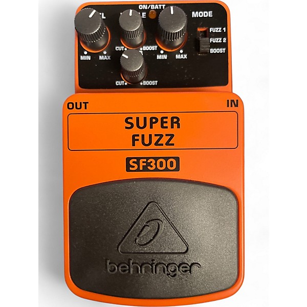 Used Behringer SF300 Super Fuzz Effect Pedal