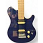Used Sterling by Music Man AX3FM Axis NEPTUNE BLUE Solid Body Electric Guitar